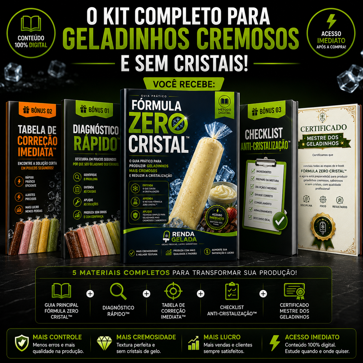 Kit Fórmula Zero Cristal
